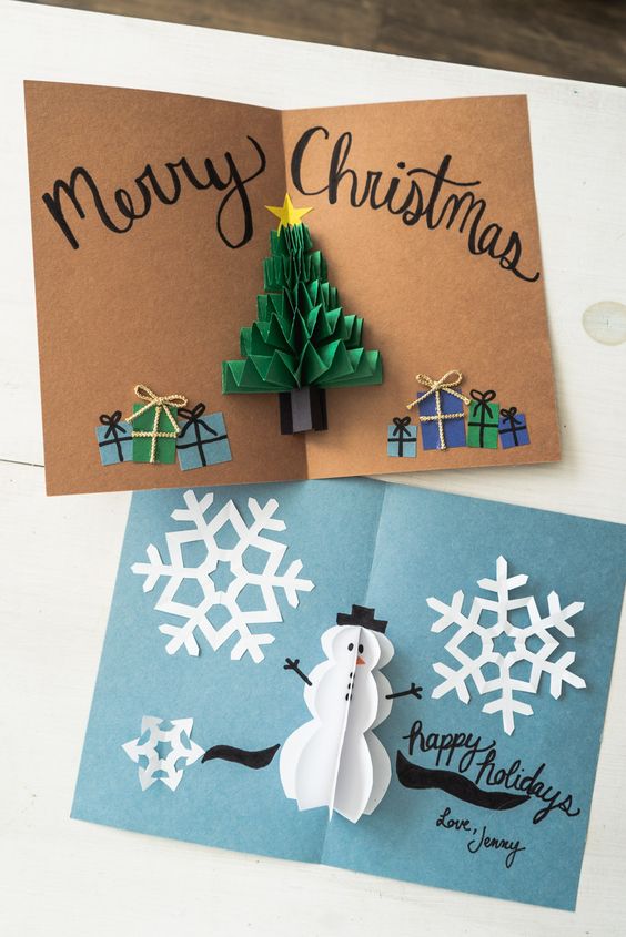 DIY christmas cards